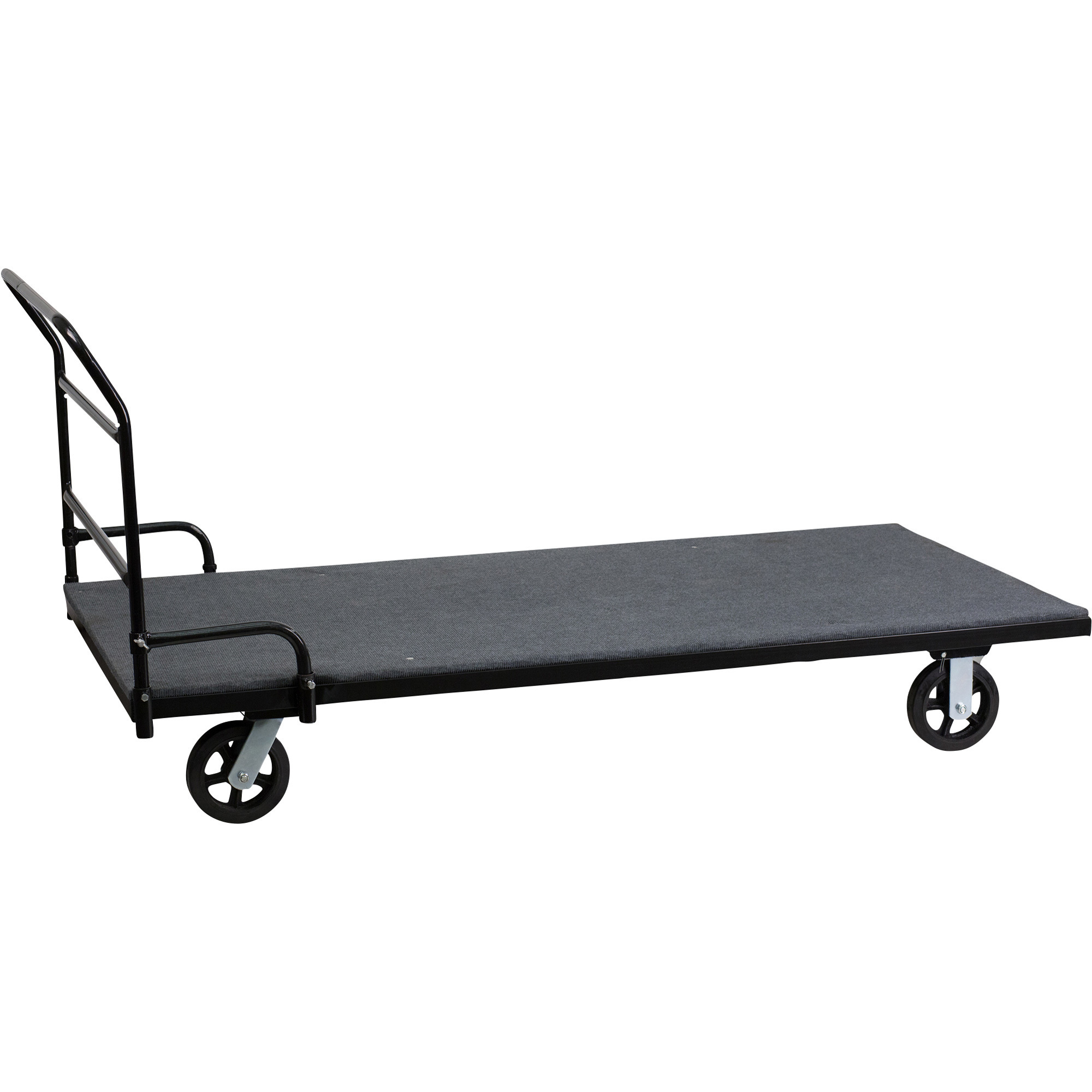 Flash Furniture Table Dolly for Folding Rectangular Tables, Holds 10 Tables, 75.5in.W x 39in.D x 27in.H